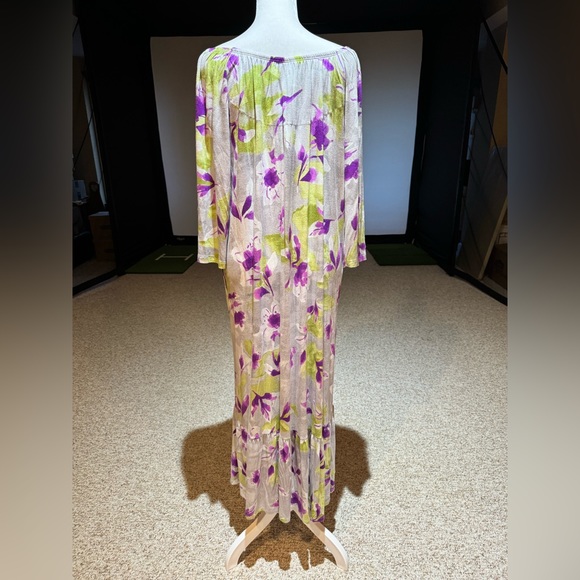 NWT Simply Vera Vera Wang Womens Sleepwear Radiance Long Dress Pajama Size S - Picture 4 of 10